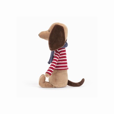 Jellycat Beatnik Buddy Sausage Dog New Zealand | IGSRZ3951